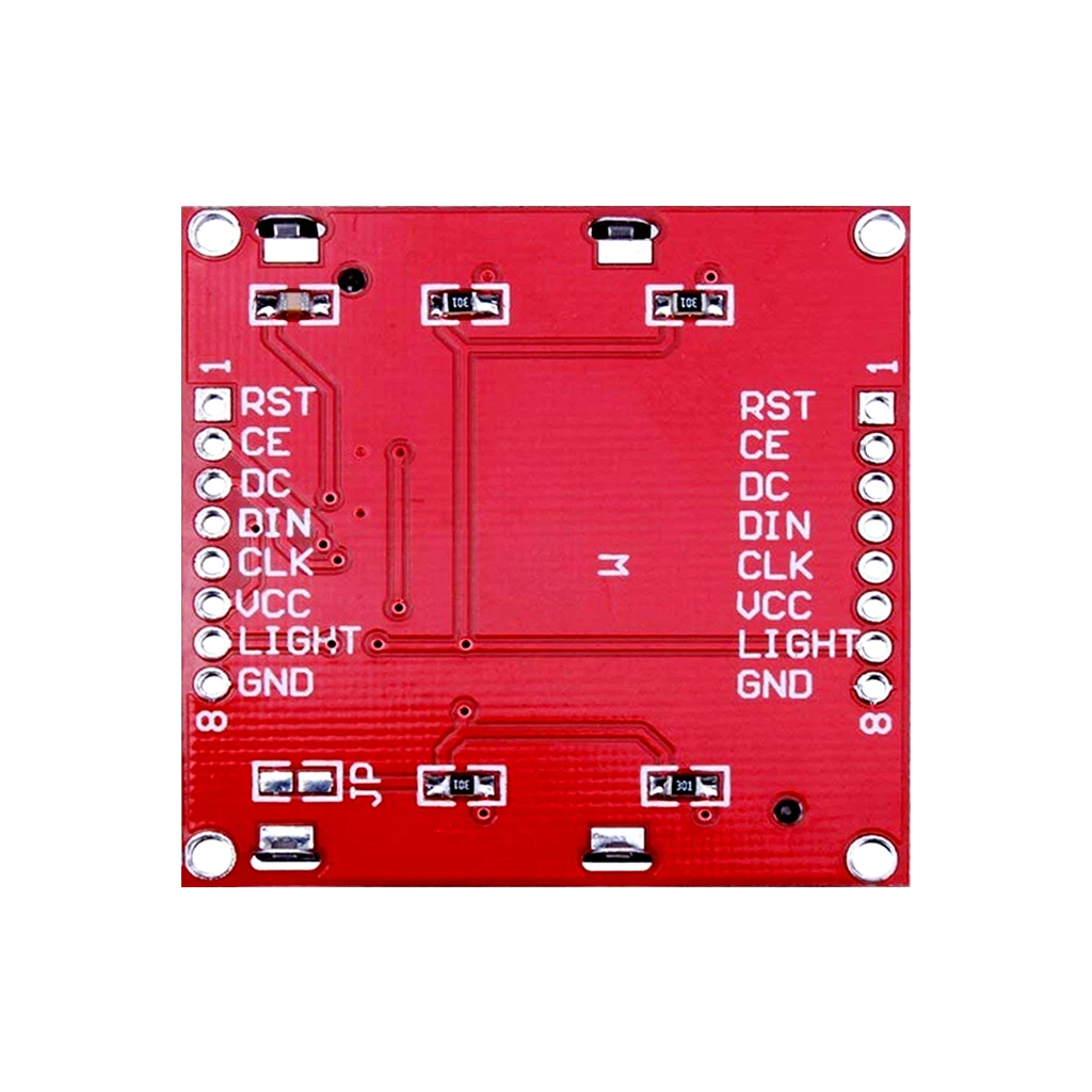 Nokia 5110 ЖК-модуль Дисплей Монитор белая подсветка адаптер PCB 84*48 84x84 Nokia 5110 экран для Arduino