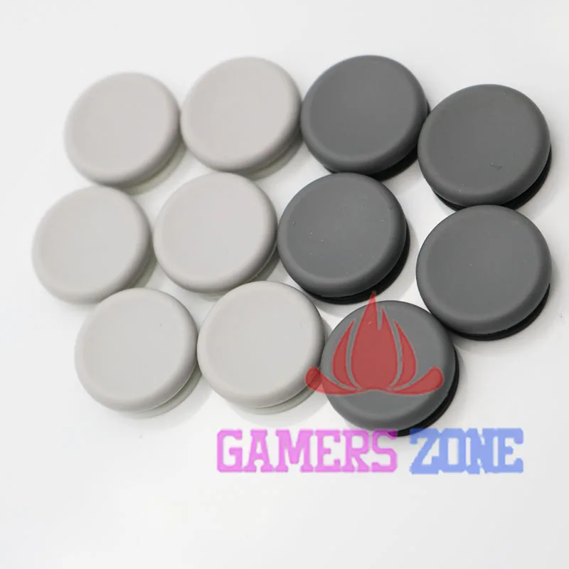 

10PCS Gray White Analog Stick Thumb Cap for Nintendo New 3DS XL LL 2012 2015 Verison