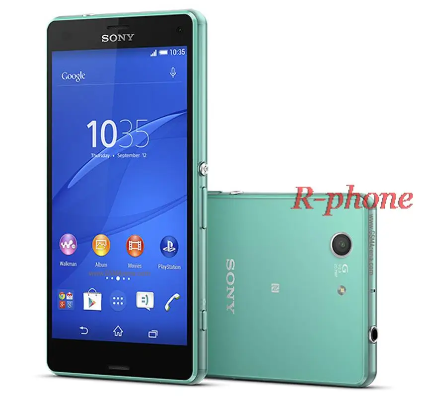 Оригинальный разблокированный сотовый телефон Sony Xperia Z3 Compact 3G 4G Wi Fi GSM 20 7 МП 4 6