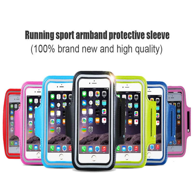 Водонепроницаемый спортивный чехол для Samsung Galaxy S3 S4 S5 S6 Edge S7 S8 Plus J7 A7 A8 Arm Running Band Gym