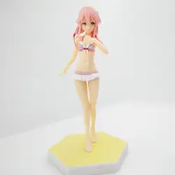 HKXZM аниме Рисунок 16 см Guilty Crown Yuzuriha Inori Beach Queens Ver. ПВХ фигура сексуальная девушка модель игрушки Коллекционные Подарочные