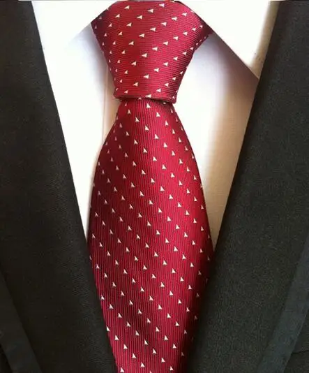 Новые Классические шелковые мужские галстуки на шею Галстуки 8 см клетчатые полосатые галстуки для мужчин деловые роскошные свадебные галстуки Gravatas - Цвет: LUD 51