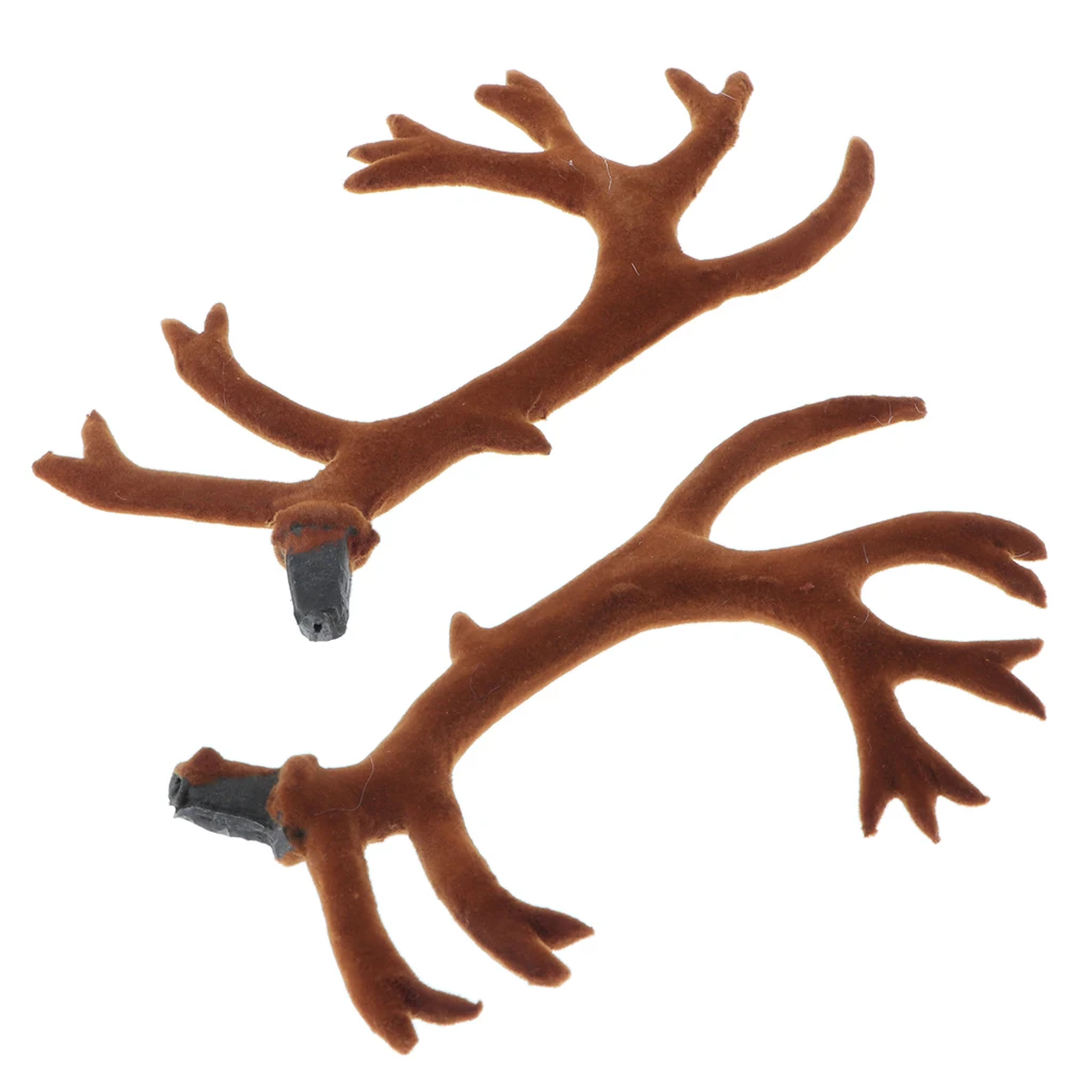 Artificial Gothic Deer Horns Headband, Cosplay Accessories Hair Hoop for Kids and Adults perfect accessory for DIY hair ornament