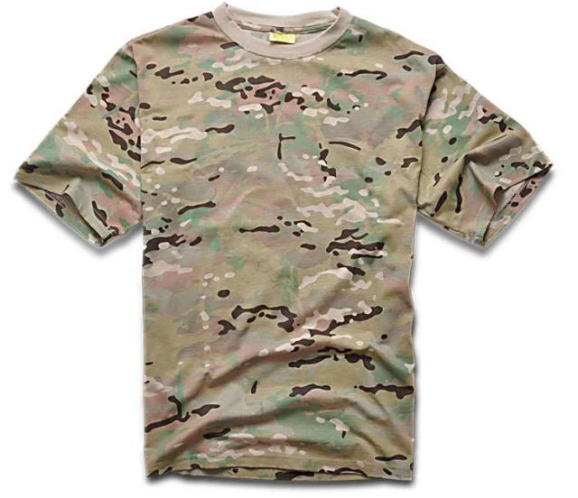 Летняя камуфляжная футболка для активного отдыха и охоты Мужская дышащая армейская тактическая Боевая футболка Военная сухая Спортивная камуфляжная уличная футболка для кемпинга - Цвет: CP