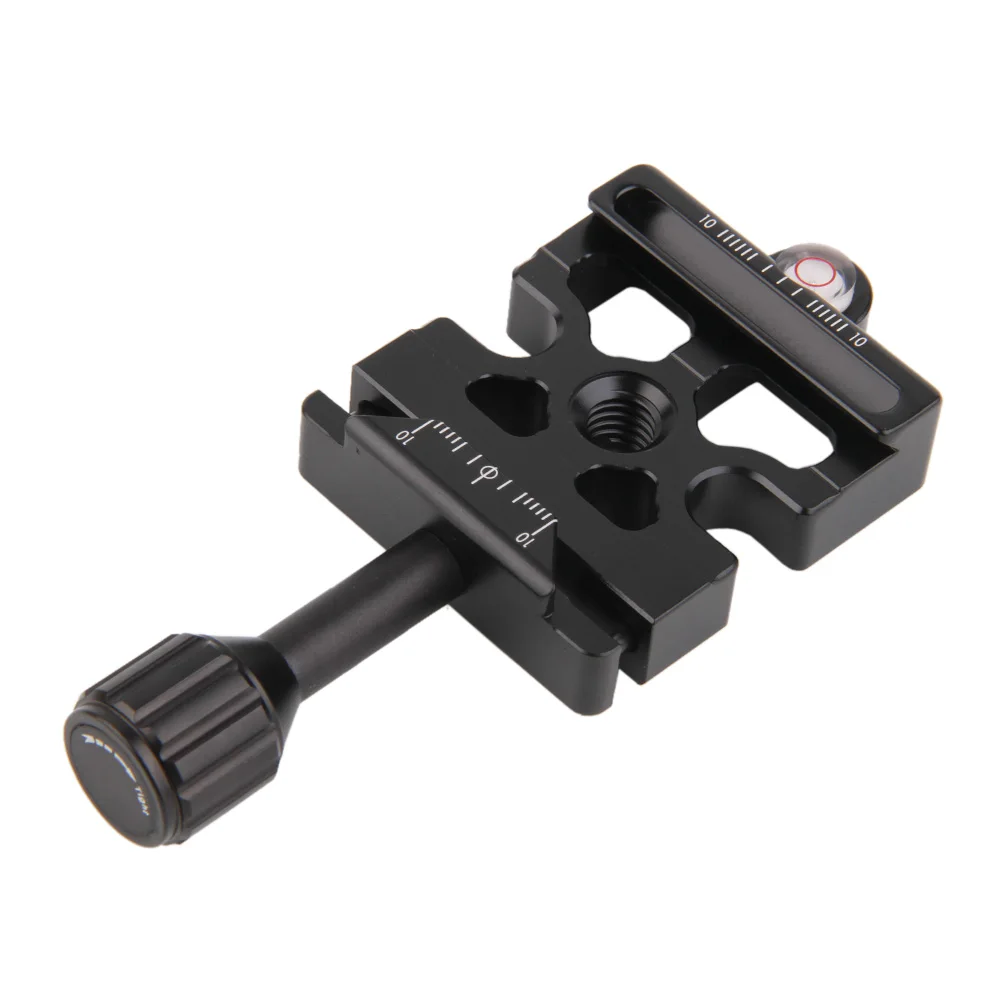 3 in 1 Metal Clamp for Manfrotto 200PL 410PL KIRK Ball Head Quick Release Platerelease plate
