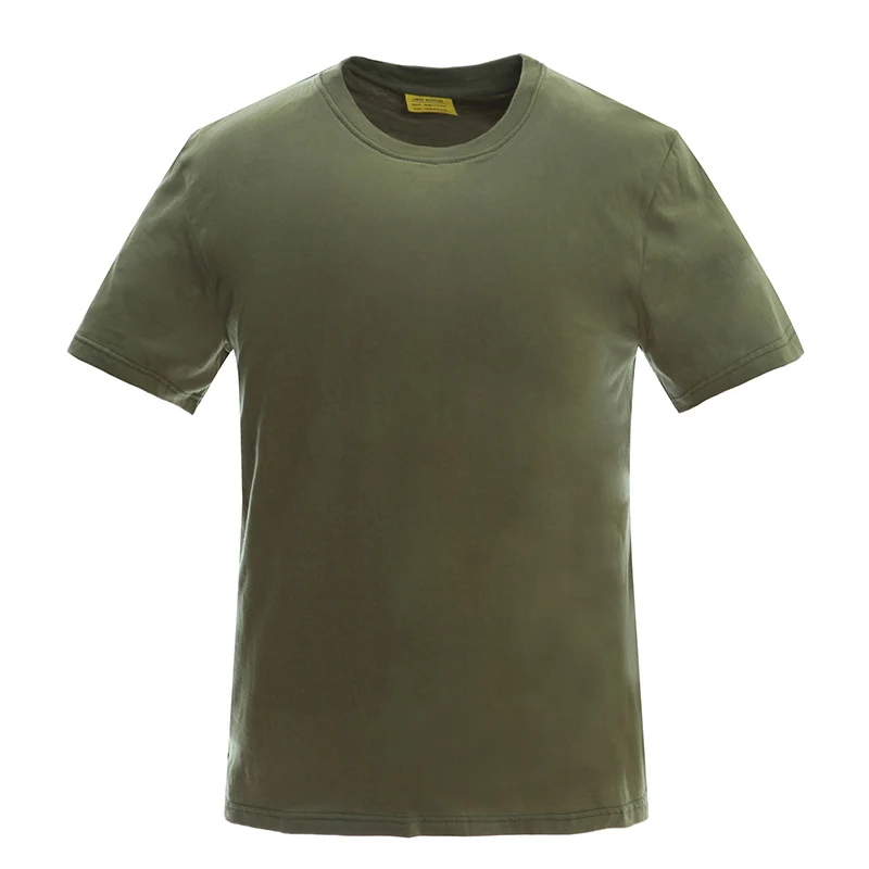 Летняя камуфляжная хлопковая футболка для мужчин, быстросохнущая камуфляжная футболка с круглым вырезом, дышащая футболка с коротким рукавом для кемпинга, походов, охоты