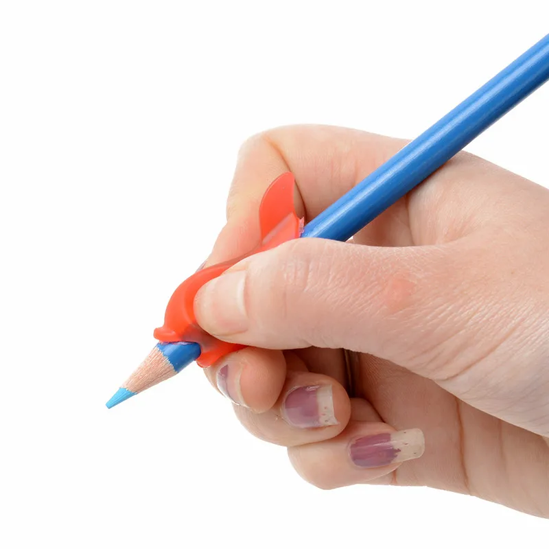 Держатель для карандашей детей дошкольного возраста 6 шт.|dolphin pencils|tools schoolwriting posture