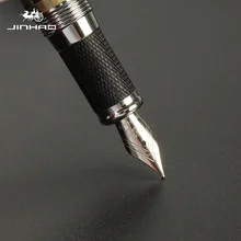 Fuente pluma Jinhao de alta calidad pluma de tinta material de oficina comercial escribir palabra plumas regalo pluma de caligrafía de lujo pluma Fuente pluma Jinhao de alta calidad pluma de tinta material de oficina c