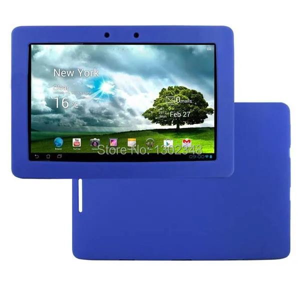 Новый нескользящий мягкий матовый силиконовый резиновый чехол для Asus Transformer Pad