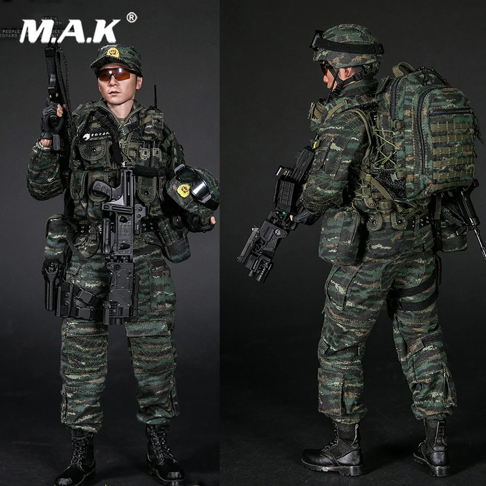 1//6th Chinese Armed Police Force Snow Leopard Commando Unit Combat Vest+Packages