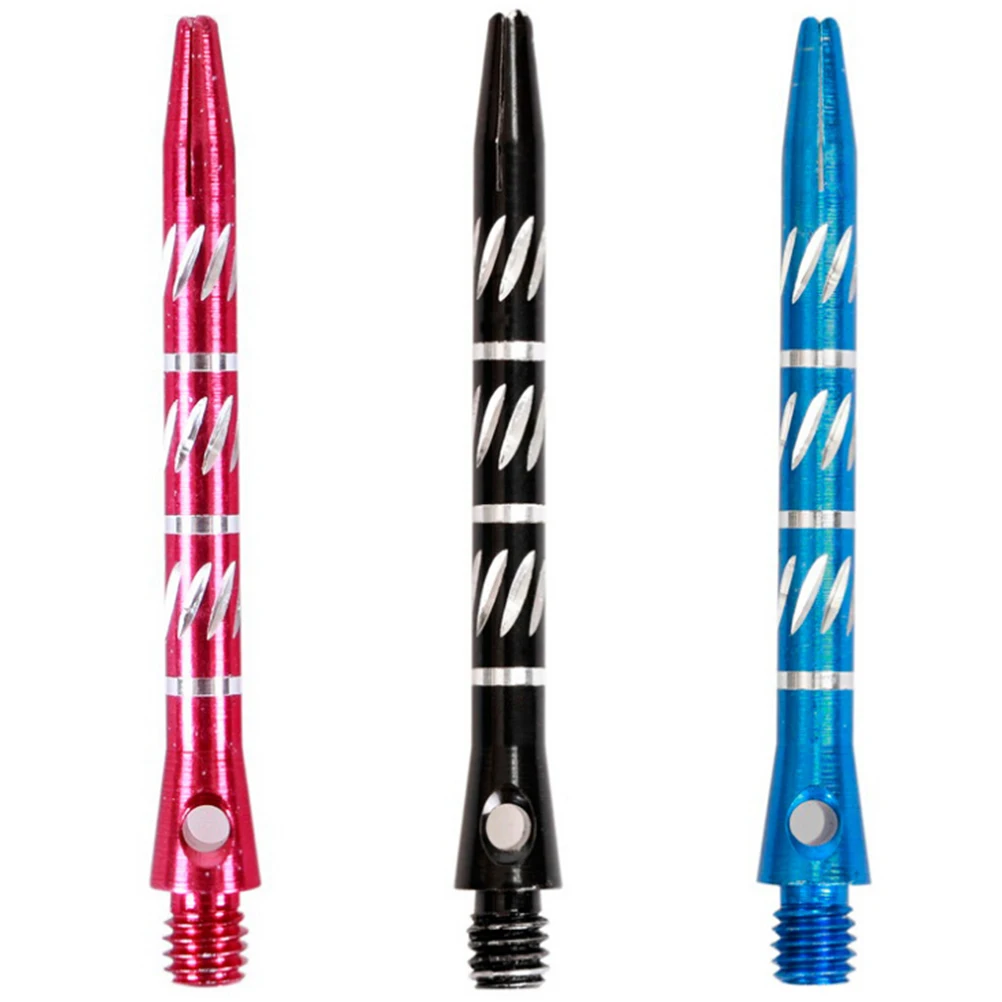 New 3pcs 2BA 45.5mm screw dart Aluminum shafts short darts stems