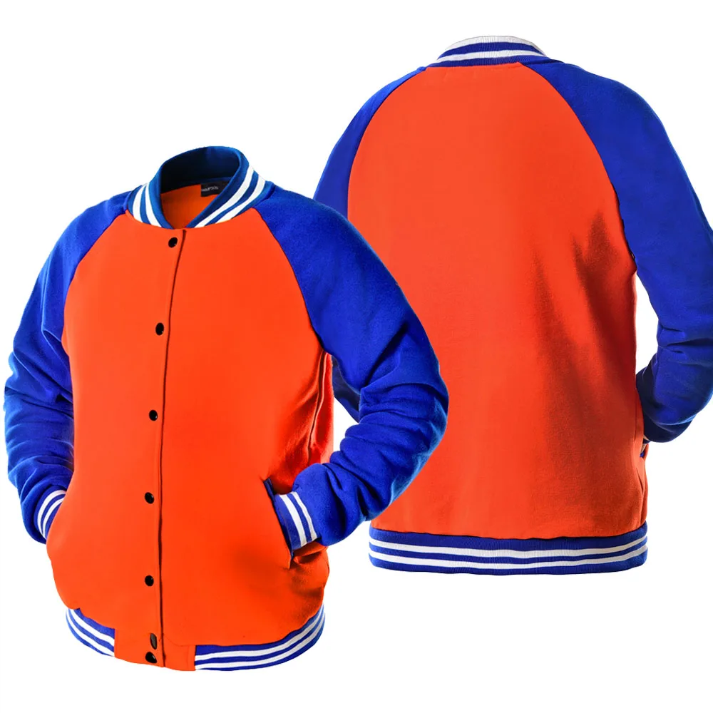 Cena 2019 mężczyźni kobiety unisex streetwear bluzy jednokolorowe jednorzędowe kurtka bejsbolówka fitness dresy odzież jesienno wiosenna