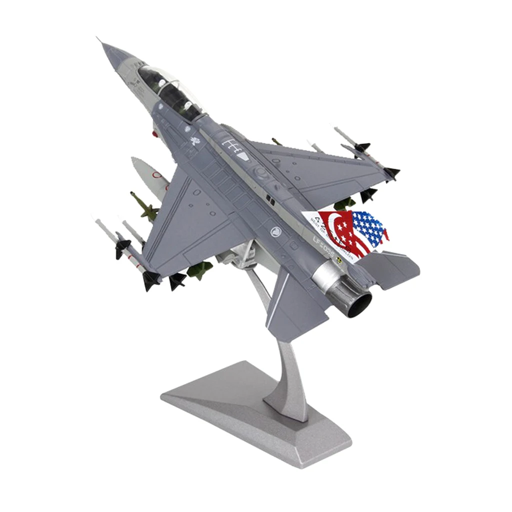1 72 Diecast Fighter Jet F16d Fighting Falcon Airplane Model