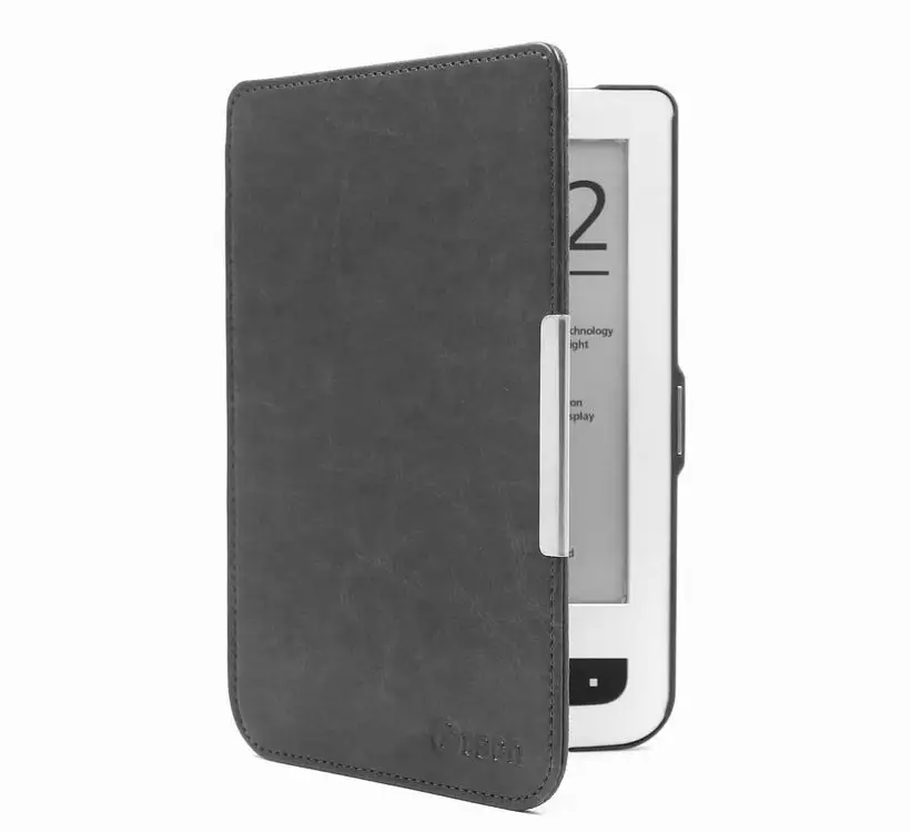 

Ropada PU leather case for pocketbook 614 plus case 6'' ereader ebook cover +screen protector