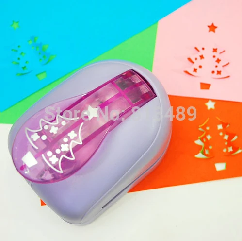 

Free Ship Christmas Tree Card Cutter Paper Craft Punch Printing Paper Shaper Punch Perfurador De Papel Para Artesanato