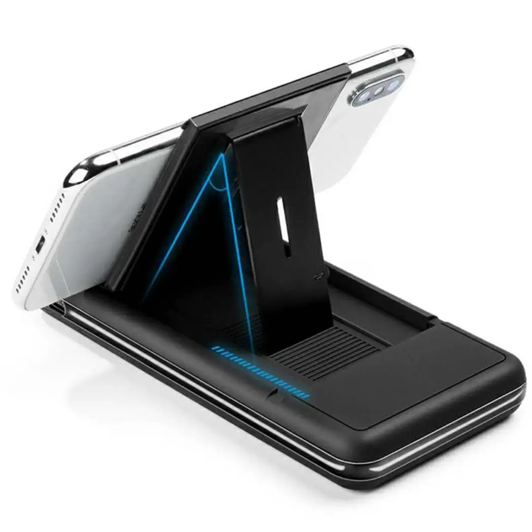 QI Charger 10000mah Perfect powerbank Digital display with invisible large bracket wireless charging mobile power QI Charger 10000mah Perfect powerbank Digital display with invisible large bracket wireless charging mobile power