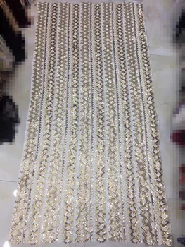 

French Net Lace Fabric hot sale embroidery mesh fabric L-6133 nigerian tulle lace fabric L-6133