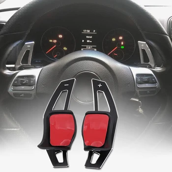 

Aluminum Car Steering Wheel Shift Paddle Shifter Gear Extention For Volkswagen VW Jetta MK5 MK6 DSG Accesories