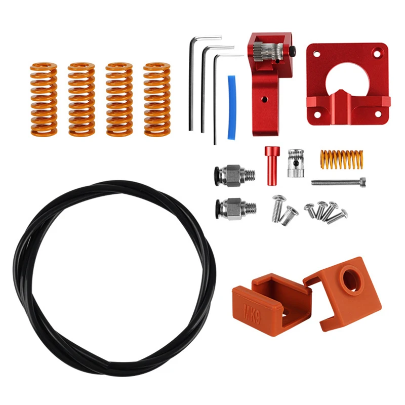 

Non-toxic Spring Double Pulley Extruder Kit For Ender-3 PTFE 3d Printer Accessories