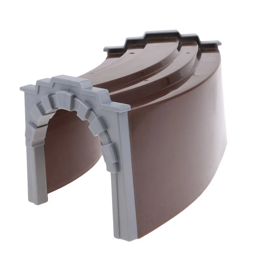 DIy Diorama Architecture Train Tunnel Sand Table Model Children Toy Cave Train Tunnel Cave Train Scenery DIY Accessories 