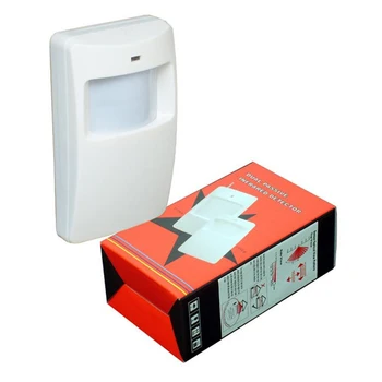 

PIR-100B energy saving Auto 433.92MHz wireless PIR sensor Passive Infrared Motion Detector for GSM alarm system