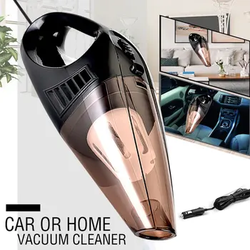 

Dry and Wet Black Strong Suction Car Vacuum Cleaner Mini High Power Dust Catcher Convenient Auto Handheld