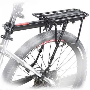 

Bicycle Bike Rear Rack Quick Release Aluminum Alloy Frame Carrier Holder Mount WHShopping