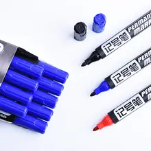 Coloffice, 2 шт., ручка Durabl Mark, крючок, линия, масляная ручка, пишущий рисунок, канцелярские принадлежности для студентов офисные и школьные принадлежности, 14,5*1,6 см