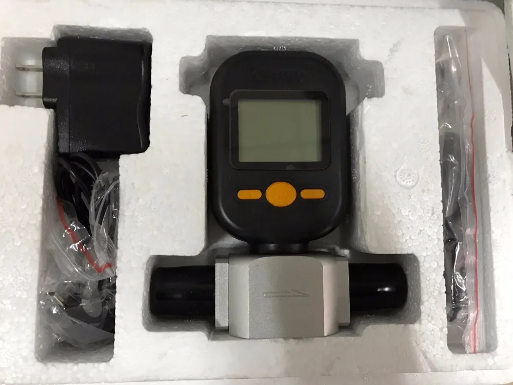 High quality MF5712 Gas mass flow meters/Digital gas meters compressed air /digital display meter / 0-200L | Инструменты