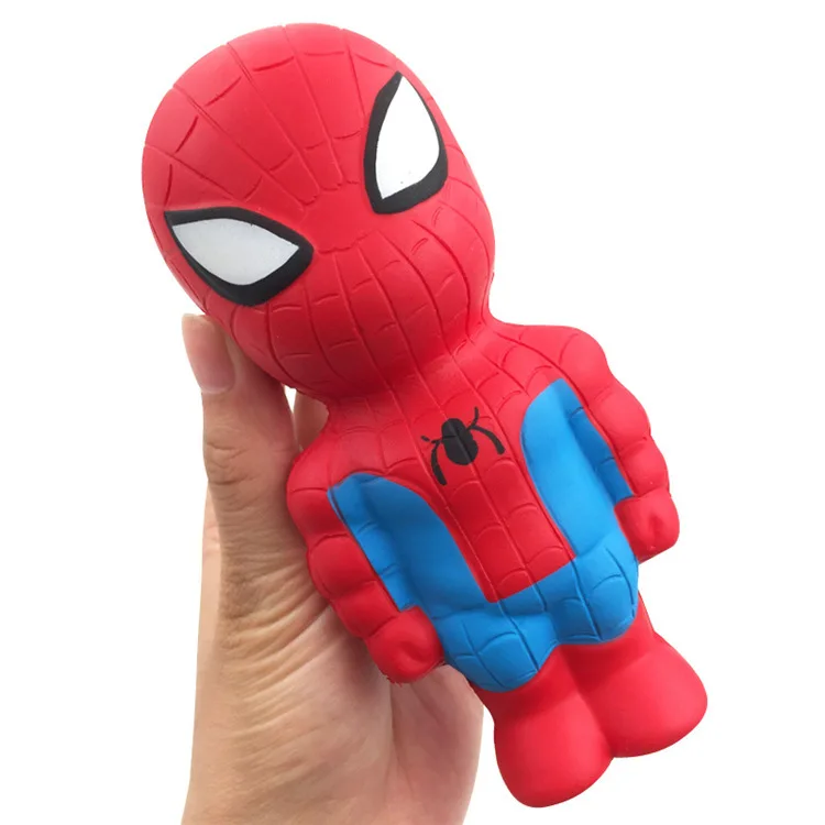 

Super Hero Squishy Slow Rising Iron Man Spiderman Squishies Toy Jumbo Squeeze Stress Relief Toys for Kid