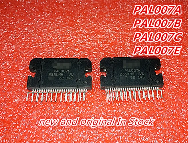 

Free shipping 1pcs/lot PAL007A PAL007B PAL007C PAL007E ZIP-25 can replace TDA7850 and original In Stock