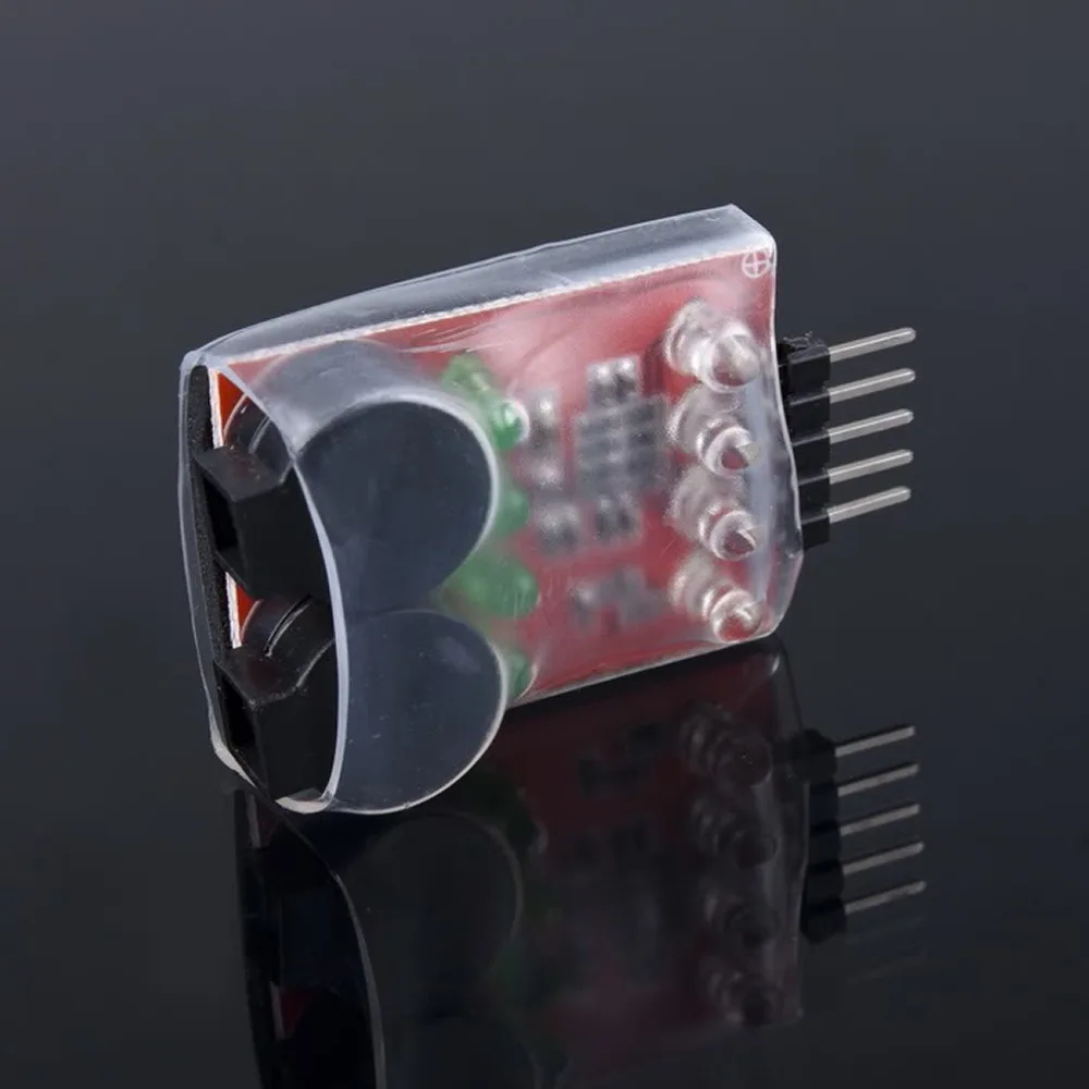 

Superior 1pcs 7.4V-14.8V 2S-4S Cell Lipo Battery low voltage Alarm Buzzer Dual Speaker LED indicator