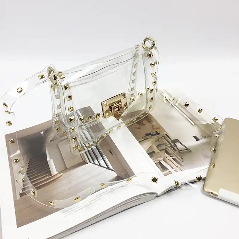 designer pvc bag