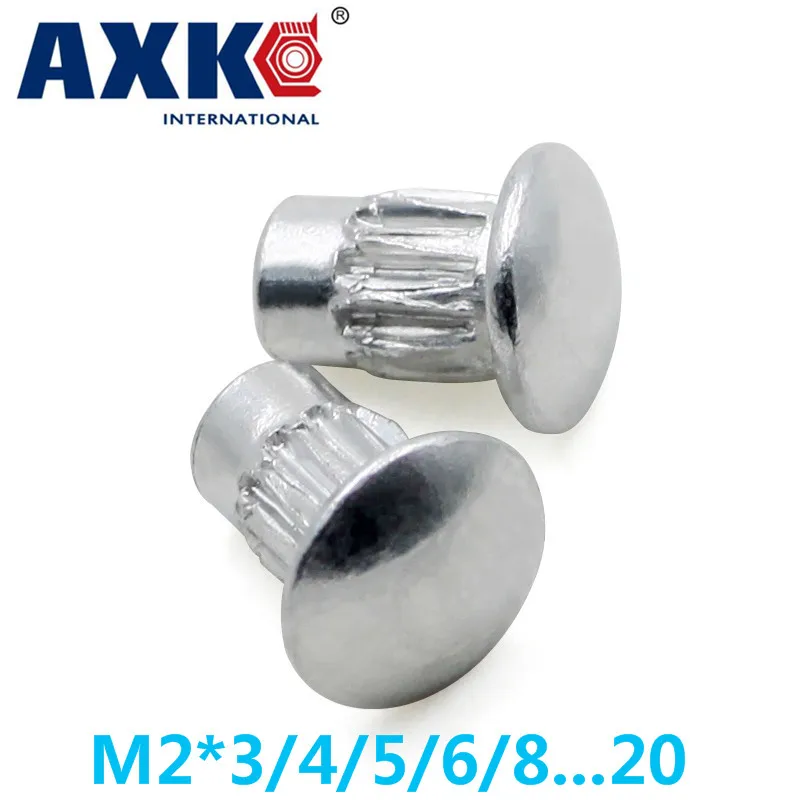 Крепежный болт Axk Gb827 высококачественная нержавеющая сталь 304 полукруглые