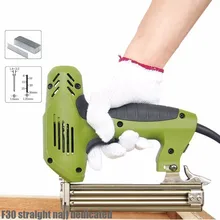 F30 прямой гвоздь выделенный 1800 Вт 220-240 в 30 шт/мин F30 Электрический гвоздезабиватель Электрический степлер прямой гвоздь пистолет инструмент для дерева