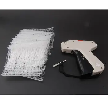 

BBQ@FUKA Plastic Clothing Garment Price Label Tagging Tagger Tag Gun + Needles + 1000 Barbs 3" Fit For Universal Accessories