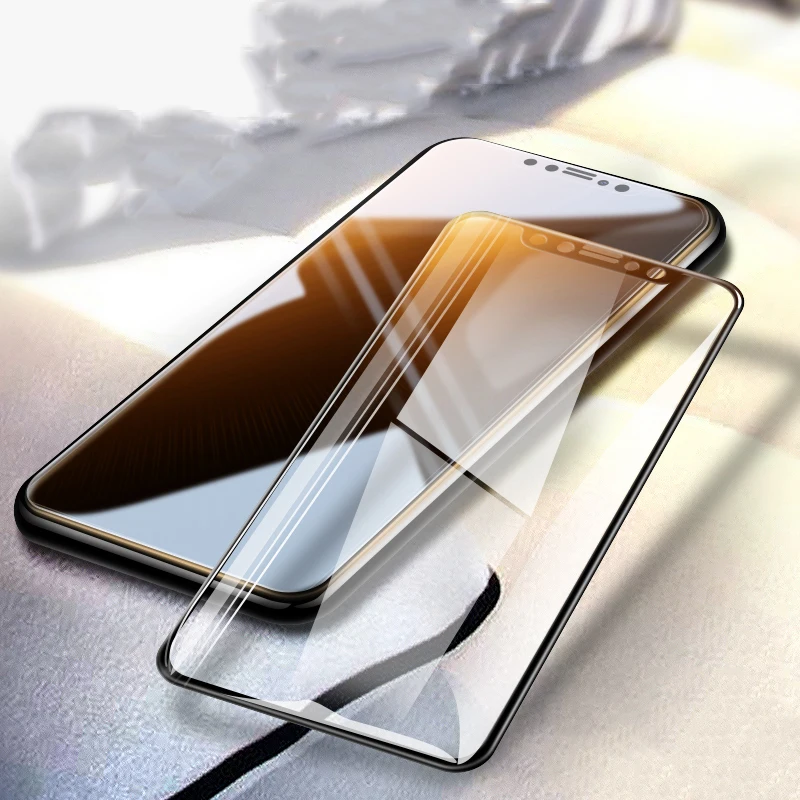 3D Curved Edge Full Cover Screen Protector For iPhone X XS