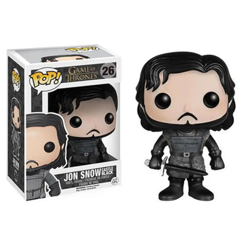 

Funko POP Song Of Ice Collectible Model Toys Fire Game Of Thrones Jon Snow/Daenerys/Ghost PVC Action Figure Kids Toys