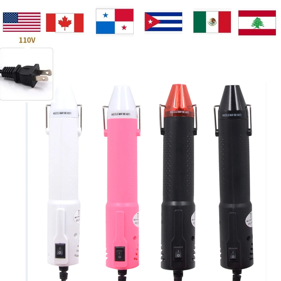 heat pen 110V heat gun hot air gun Home DIY  US plug power tools  Heating Fixation jimmy jv35 handheld anti mite vacuum cleaner high temperature uv acaricide 14kpa strong suction 480w power 5s rapid heating dust collector from xiaomi youpin us plug