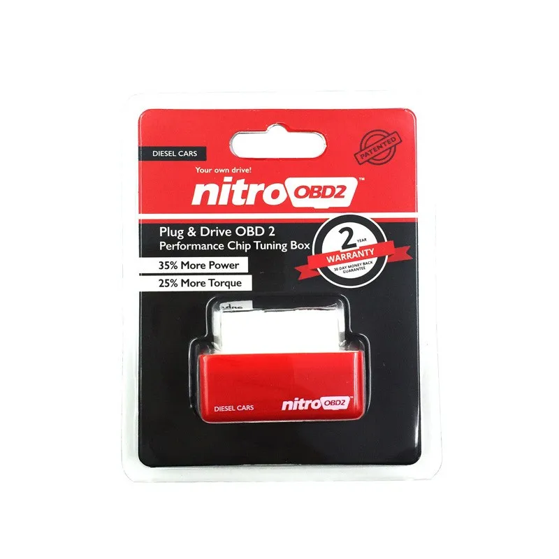 Nitro OBD2 NitroOBD2 чип тюнинг интерфейс Nitro OBD2 подключи и приводи больше мощности/больше крутящего момента obd сканер - Цвет: Red 1