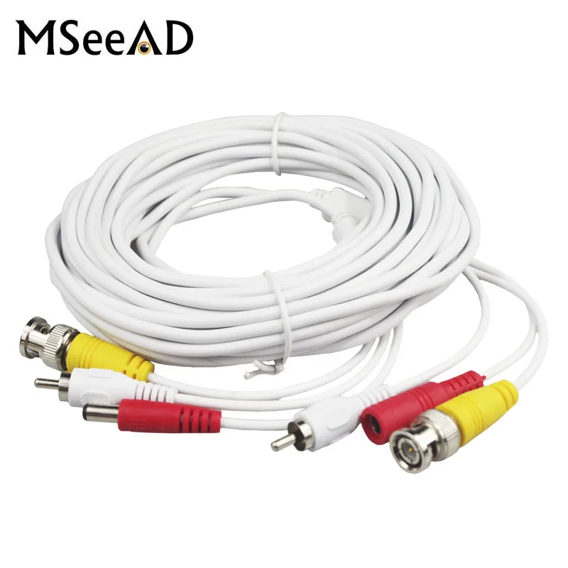 5m 10m 15m 20m 30m BNC Video DC Power RCA Audio Extend Cable CCTV For AHD Camera DVR Video CCTV Camera Security System 5m 10m 15m 20m 30m BNC Video DC Power RCA Audio Extend Cable CCTV For AHD Camera DVR Video CCTV Camera Security System