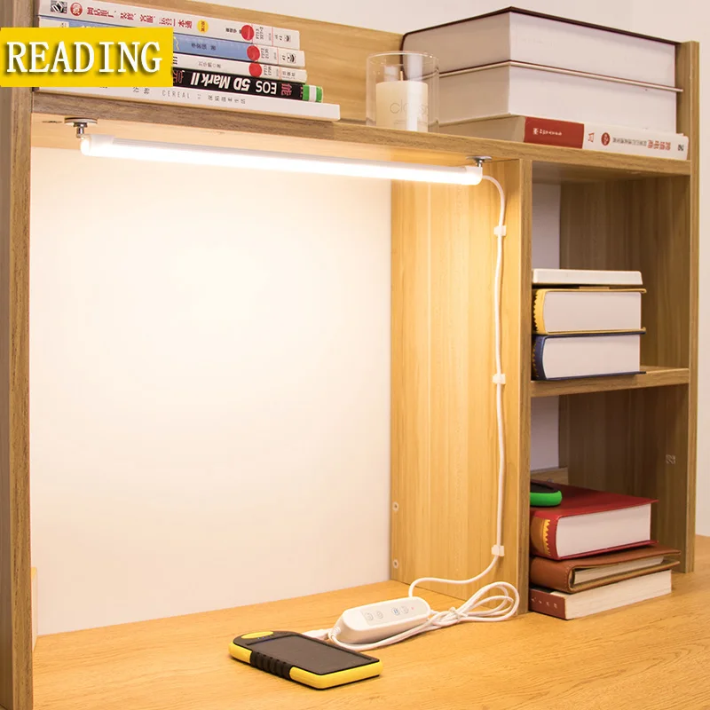 

24 LED Table lamp with Clip Bed Reading book Light LED Desk lamp Table Touch 3 Modes 5W 5V Desk lamp USB led Table Lamp