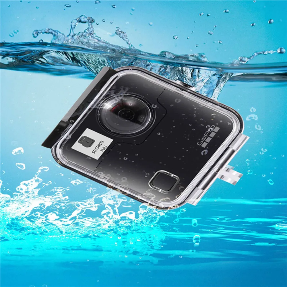 Водонепроницаемый чехол для камеры Gopro Fusion 360 40 м|Чехлы экшн-камер| |