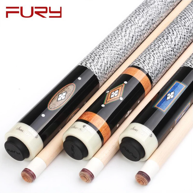 Buy FURY BL Pool Cue with Case 1/2 Piece Pool Stick