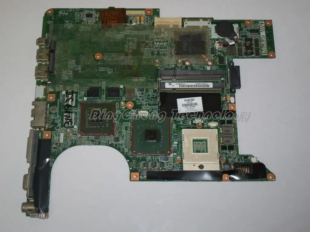 

SHELI laptop Motherboard For hp Pavilion dv6000 434722-001 PM945 Non-integrated graphics card 100% tested