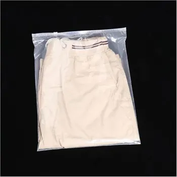 

100pcs 28x40 30x40cm PE Transparent storage bag reusable zip lock plastic bag underwear clothingbag gift jewelry packaging bags