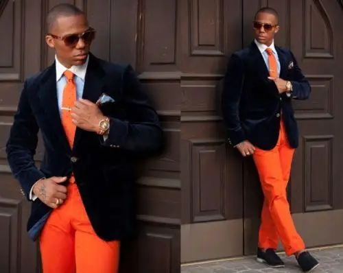 Popular Orange Tuxedo Jacket-Buy Cheap Orange Tuxedo