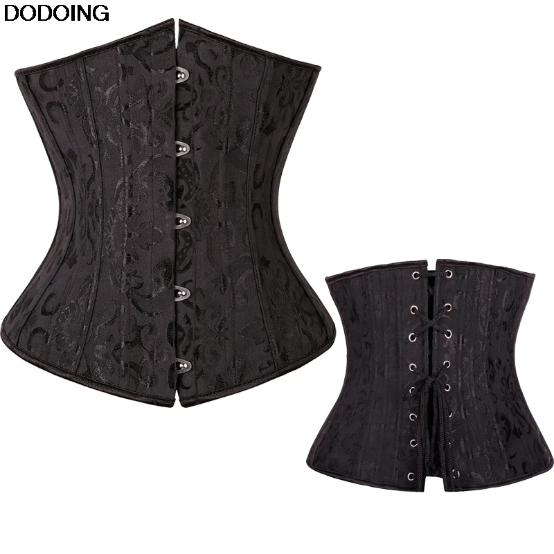 TOP Selling US Europe Black White Corset Underbust Body Shaper Bust