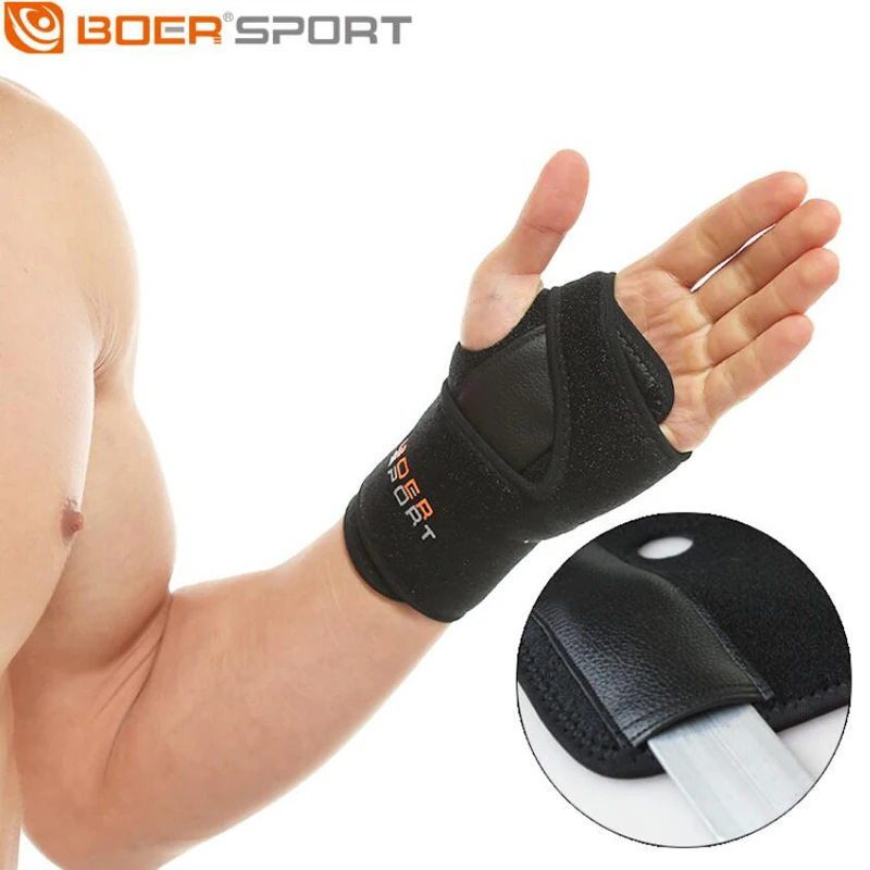 

2Pcs Bandage Orthopedic Hand Brace Wrist Support Finger Splint Carpal Tunnel Syndrome Medical Wrist Support Brace Support Pads