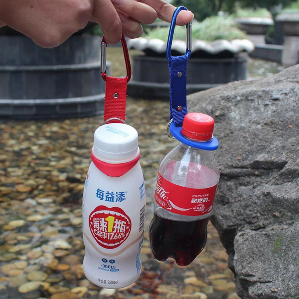 

Durable Water Bottle Hooks Belt Hanging Strap Drink Buckle Clip Holder for Camping Hiking Outdoor Activities Tools